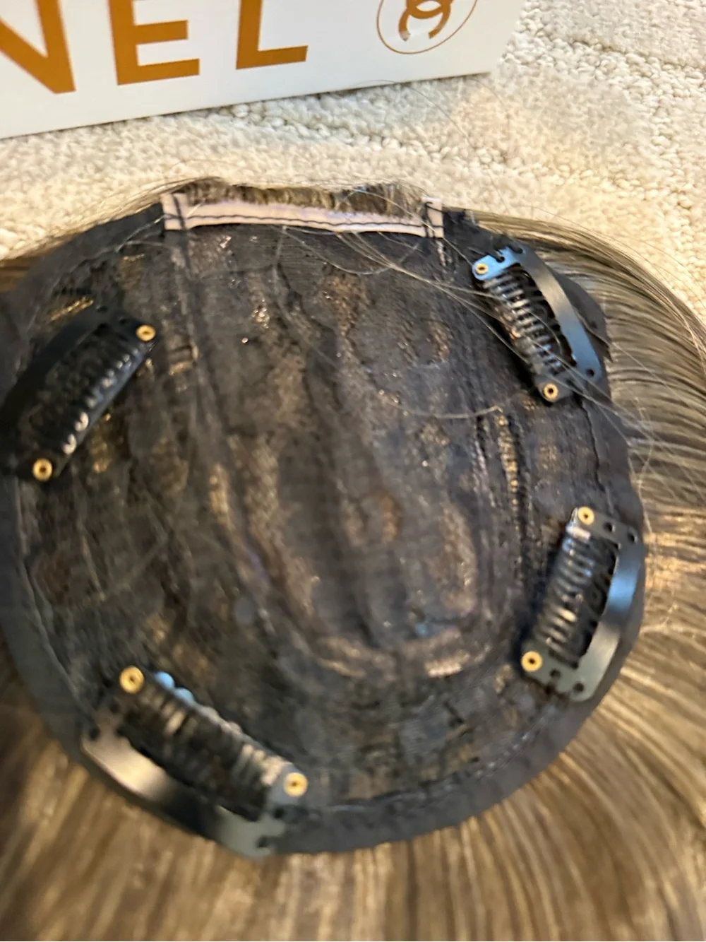 Clip-In Hair Topper - Ash Brown Blend